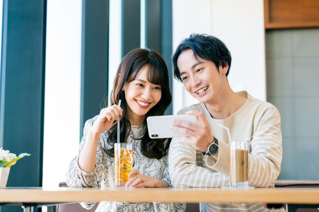 Couple enjoying time together